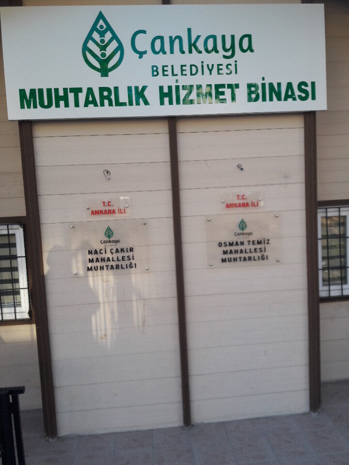 Mukhtars Osman Temiz Mahallesi Muhtarligi, Ankara, photo