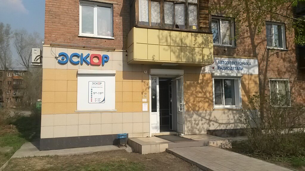 Electronic devices and components Eskor, Biysk, photo