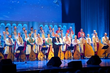 Artistic group Natsionalnaya zasluzhennaya kapella banduristov Ukrainy imeni G.I. Mayborody, Kyiv, photo
