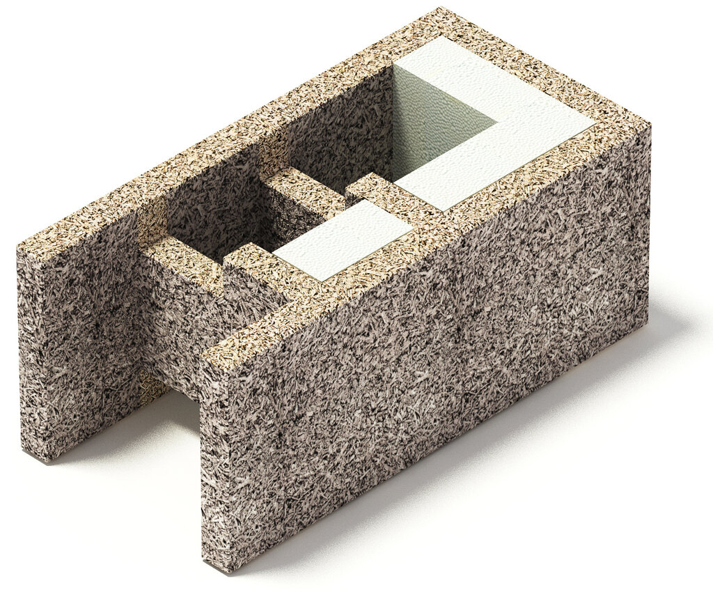 Блоки несъемной опалубки lammi