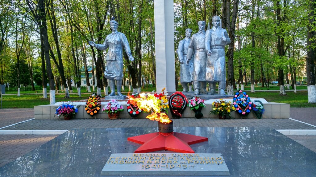 Monument, memorial Обелиск героям-ожерельевцам, погибшим в боях за Родину, Kashira, photo