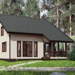 Karkasnyye doma Prostor Stroy (ulitsa Marii Ulyanovoy, 37), construcción de casas de campo y cabañas