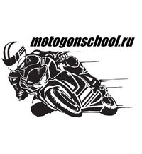Логотип автошколы «Школа мотоциклетного мастерства»
