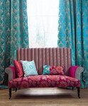 Satin (prospekt Mykhaila Lushpy, 41), curtains, curtain rods