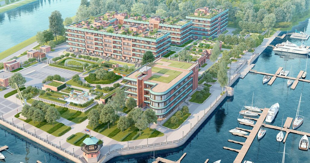 Complejo residencial Rezidentsiya Imperatorsky yakht-klub, , foto