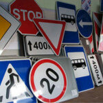 МС Знак (mikrorayon Skhodnya, Pervomayskaya Street, 56), road safety equipment
