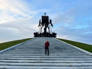 750 лет Ледовому побоищу (Pskov Region, Gdovsky District, Samolvovskaya volost, derevnya Kobylye Gorodishche), monument, memorial