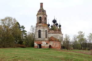 Tserkov Ilii Proroka v Ilinskom na Belyni (Yaroslavl Region, Borisoglebskiy munitsipalny okrug, selo Ilyinskoye), orthodox church