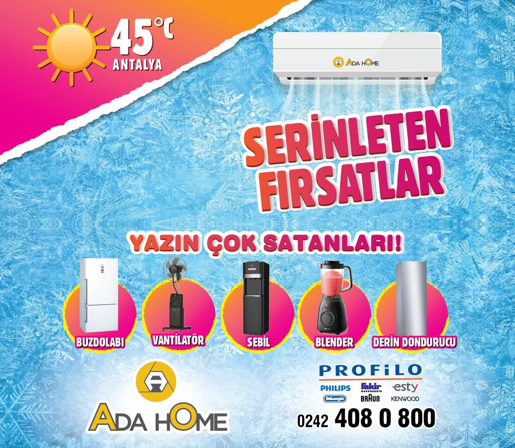 Beyaz eşya mağazaları Ada Home DTM, Muratpaşa, foto