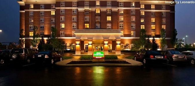 Гостиница Courtyard by Marriott Easton-Columbus в Колумбусе
