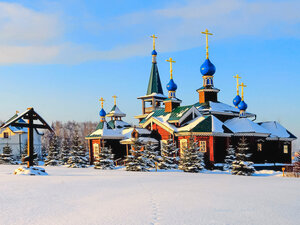 Church of Holy Manifestation of Divinity of Our Lord and Saviour (derevnya Borodino, Bogoyavlenskaya ulitsa, 7), orthodox church