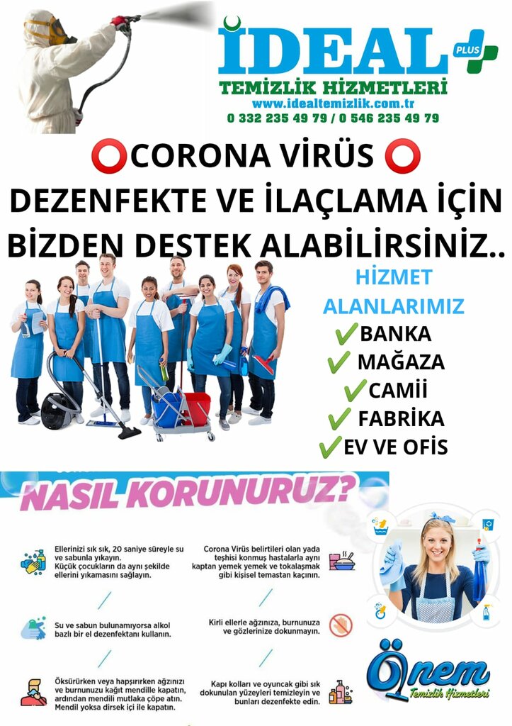 Клининговые услуги Onem Cleaning, Конья, фото