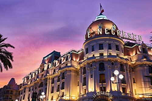 Внешний вид отеля Hotel Le Negresco в Ницце, фото 1