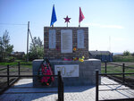 Обелиск землякам-участникам ВОВ (posyolok zheleznodorozhnaya stantsiya Gumbeyka, ulitsa Veteranov, 1), monumento, memorial