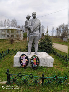 Односельчанам (Тульская область, Арсеньевский район, муниципальное образование Манаенское, посёлок Центральный, Сиреневая улица), памятник, мемориал в Тульской области