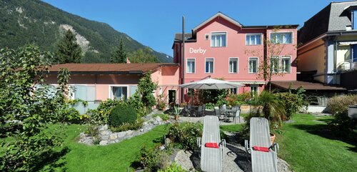 Внешний вид отеля Hotel Derby Interlaken - Action & Relax Hub в Интерлакене, фото 1