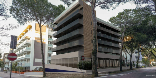 Внешний вид отеля Hotel Venice Beach в Сан-Микеле-аль-Тальйаменто, фото 5