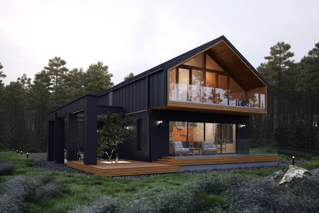 Construction of country houses and cottages Good Wood, Moscow and Moscow Oblast, photo