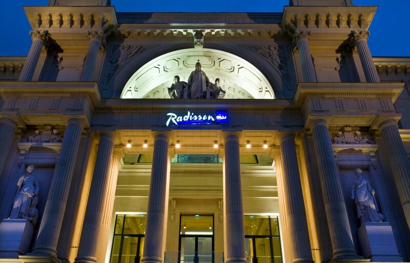 Гостиница Radisson Blu Hotel, Nantes в Нанте