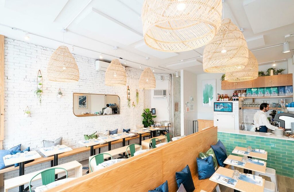 مقهى Bluestone Lane West Village Coffee Shop ، نيويورك، صورة