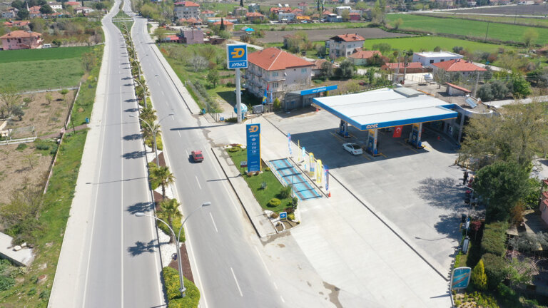 Benzin istasyonu Opet, Pamukkale, foto