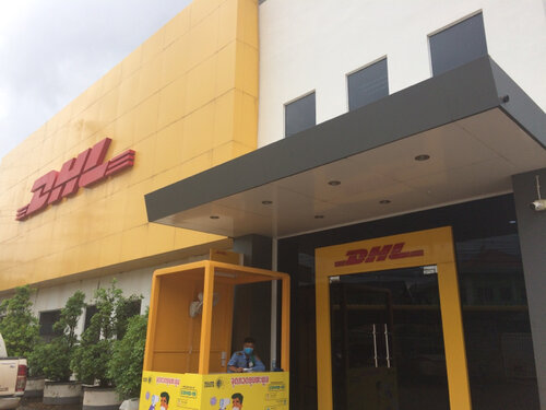 Post office DHL, Vientiane, photo