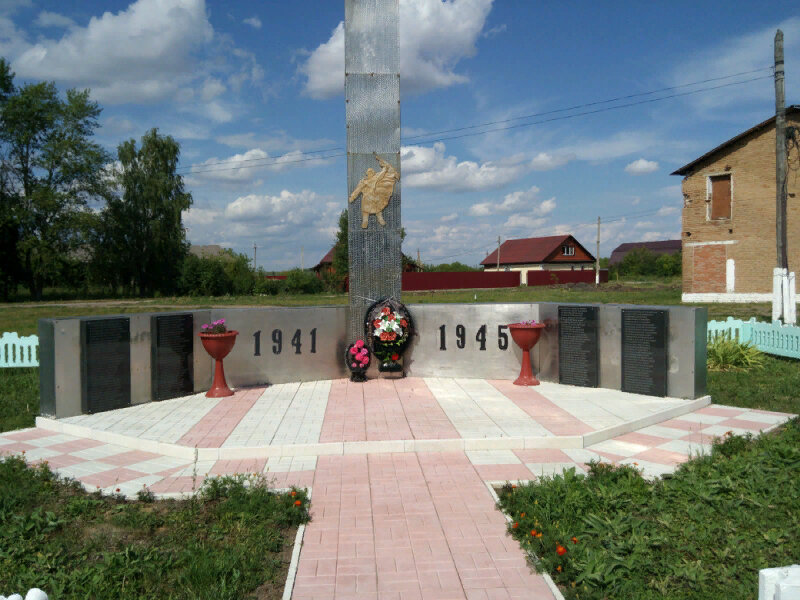 Памятник, мемориал Павшим воинам в Великой Отечественной войне, Рязанская область, фото