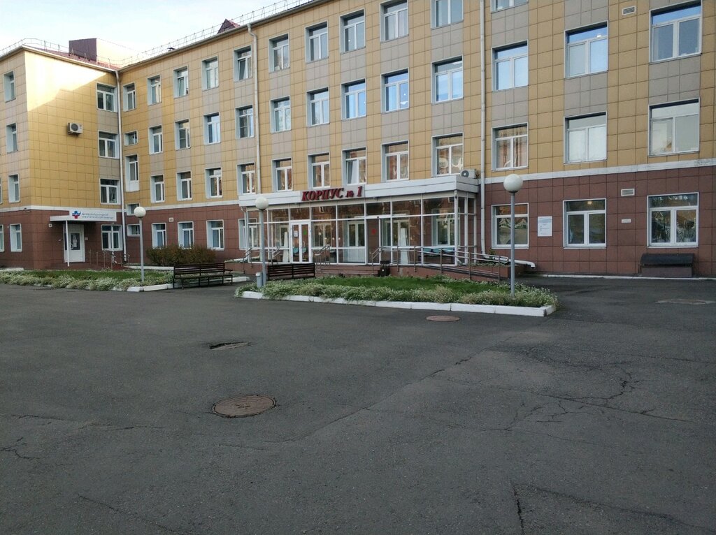 Клинический центр ул ломоносова 18 фото Чуз КБ РЖД-Медицина города Красноярск, гинекологическое отделение, hospital, Kra