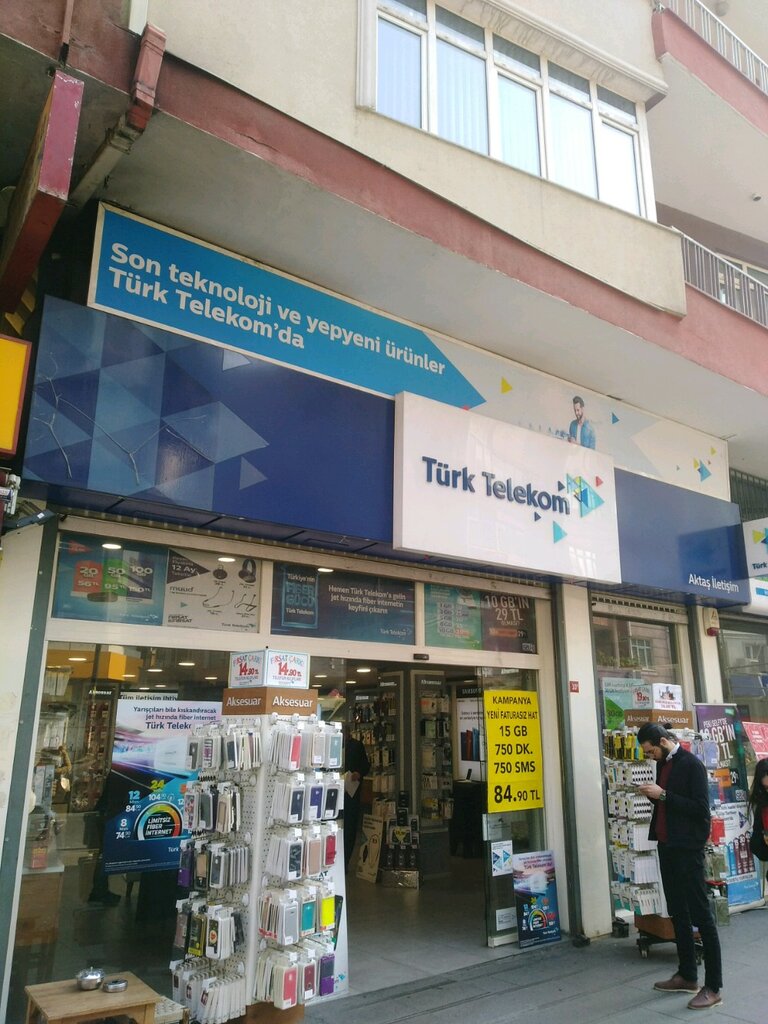Türk Telekom Aktaş İletişim, GSM operatörleri, Mahmutbey Cad., No10