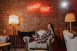 مطعم يقدم الشيشة HookahPlace ، ، صورة