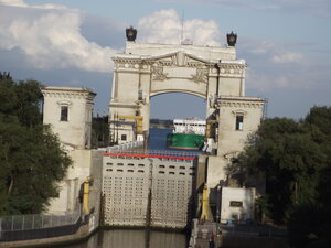 Шлюз № 14 (Volgograd Region, Lenin Volga–Don Shipping Canal), landmark, attraction