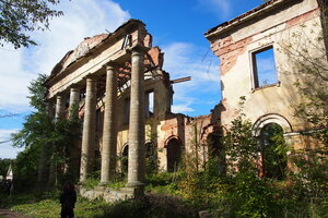 Albrecht's Estate (Leningrad Region, Kingiseppskiy District, Kotelskoye selskoye poseleniye, derevnya Kotly), landmark, attraction