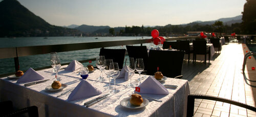 Внешний вид отеля Lido Seegarten в Лугано, фото 5