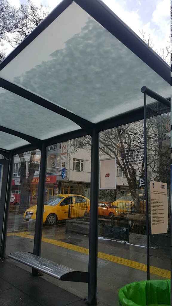 Public transport stop Ego 11538 Passenger Waiting Stop, Ankara, photo