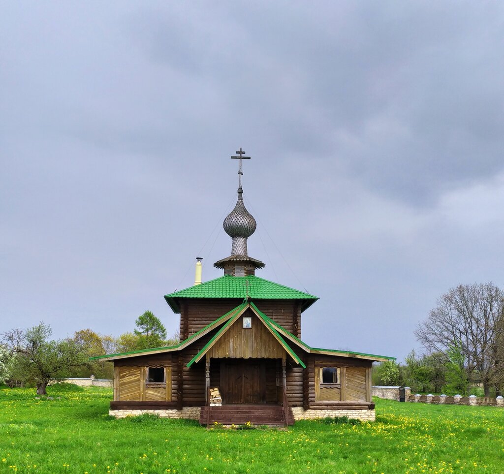 Orthodox church Tserkov Ikony Bozhiyey Materi Iverskaya V Zakhnovo, Pskov Oblast, photo