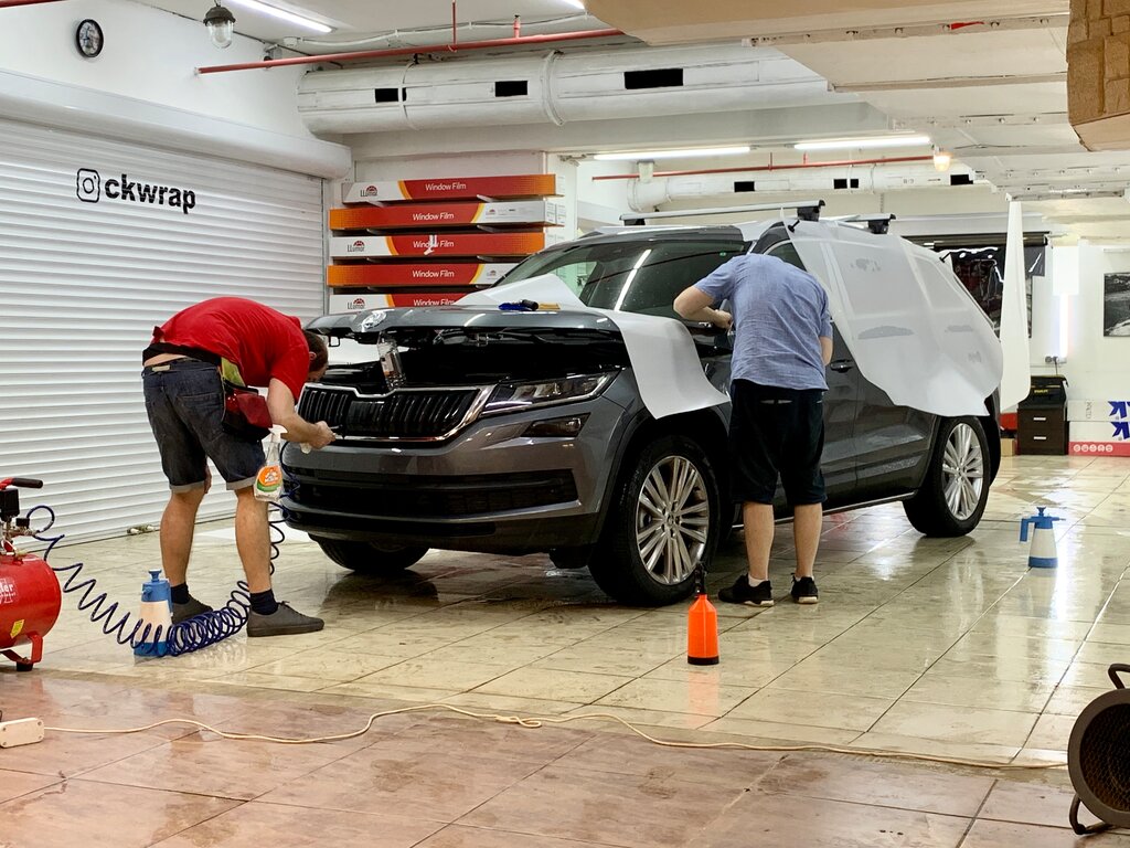 Car window tinting Тонировка LLumar, Moscow, photo