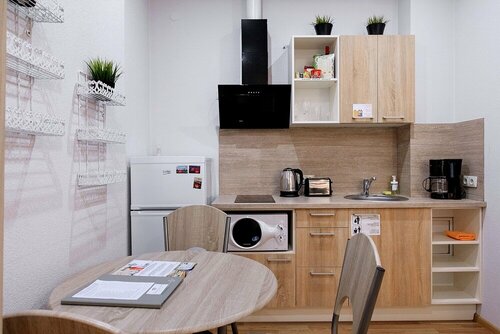 Внешний вид отеля RigaApartment Gertruda — комплекс апартаментов и ресторан в Риге, фото 3