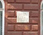 Мемориальная доска о размещении штаба стрелковой дивизии (Советская ул., 39), мемориальная доска, закладной камень в Томске