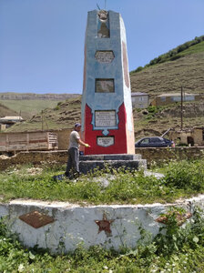 Памятник павшим в Великой Отечественной войне (Республика Дагестан, Акушинский район, село Танты), памятник, мемориал в Республике Дагестан