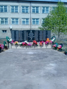 Воинам землякам, погибшим в годы Великой Отечественной войны (Trans-Baikal Territory, Kyrinskiy rayon, selo Lyubov), anıt, heykel  Zabaykalski krayından