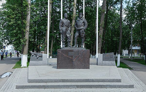 Полку Нормандия-Неман (Ivanovo, Lezhnevskaya Street), monumento, memorial