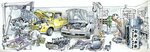 СТО у Автовокзала (rabochiy posyolok Sargatskoye, Oktyabrskaya ulitsa, 73), car service, auto repair