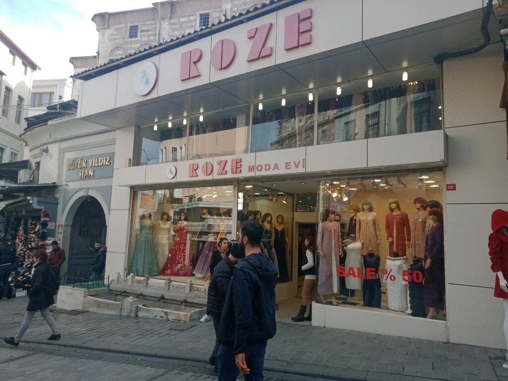 Roze Moda Evi, moda evleri, Mahmutpaşa Yokuşu,No58/A, Fatih, İstanbul