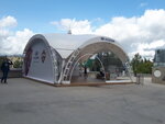 Lidertent (Donelaytisa Drive, 25), frame and awning structures