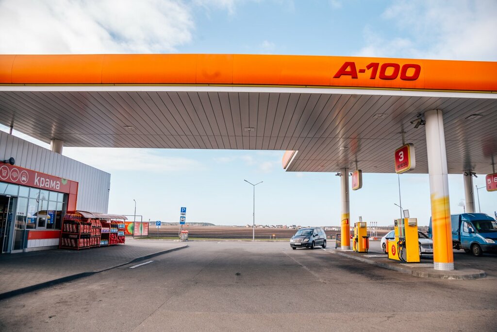 А100 заправка минск карта