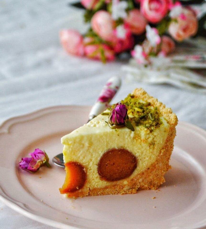 Gulab Jamun Cheesecake