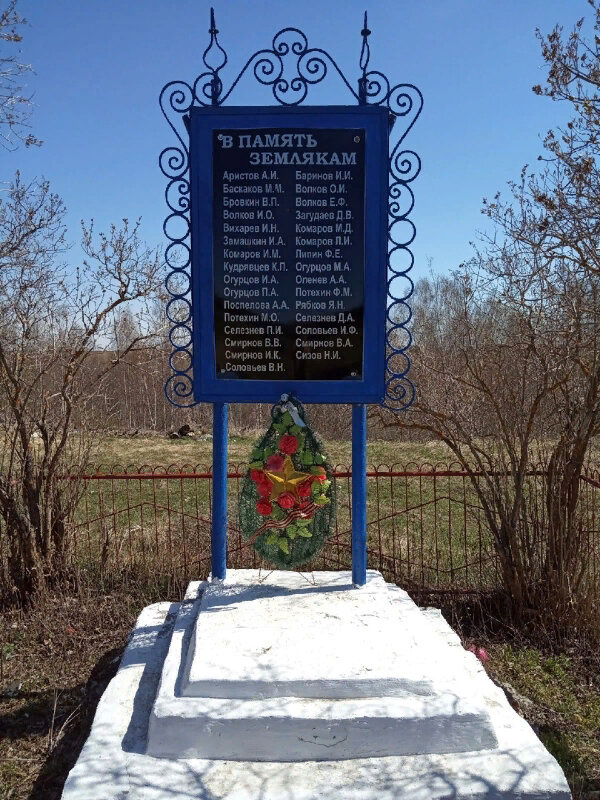 Памятник, мемориал Памятная стела воинам-землякам, Нижегородская область, фото