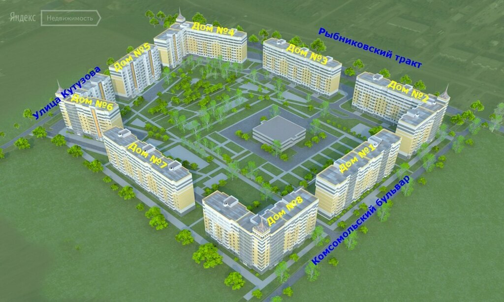 Генеральский план объекта