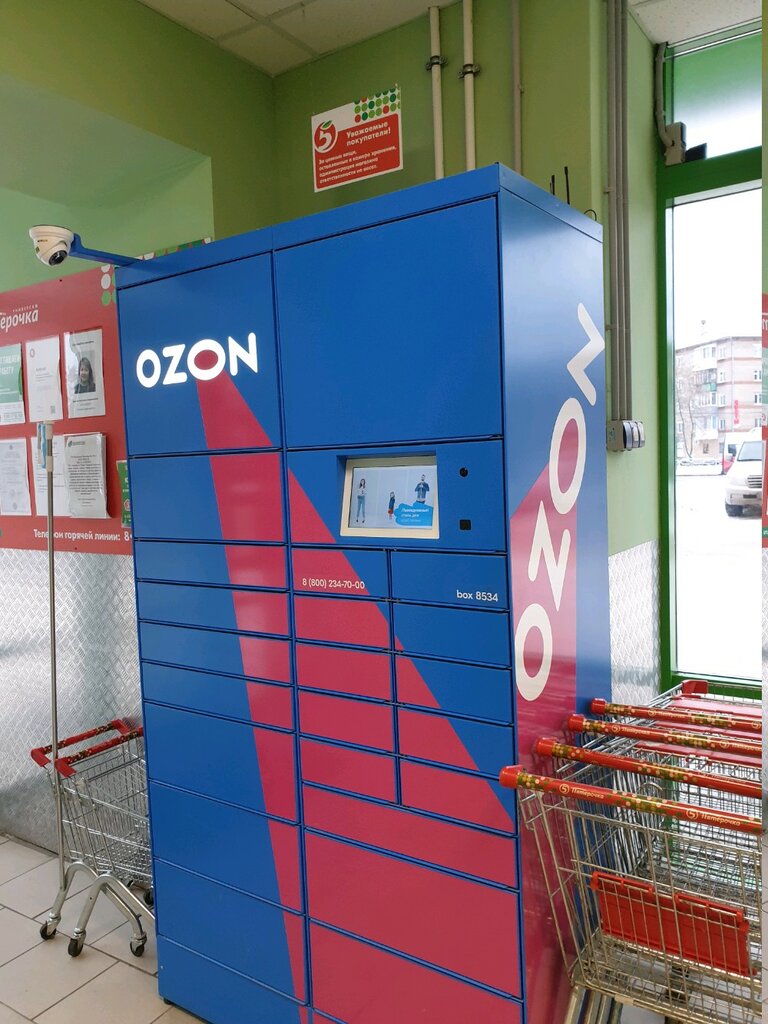 Parcel automat Ozon Box, Perm, photo