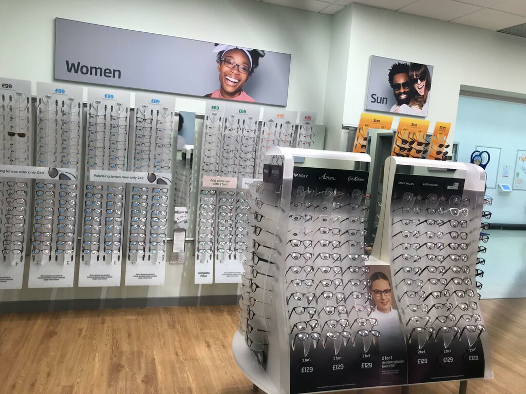 Clothing store Specsavers Opticians and Audiologists - Colne Sainsbury's, England, photo